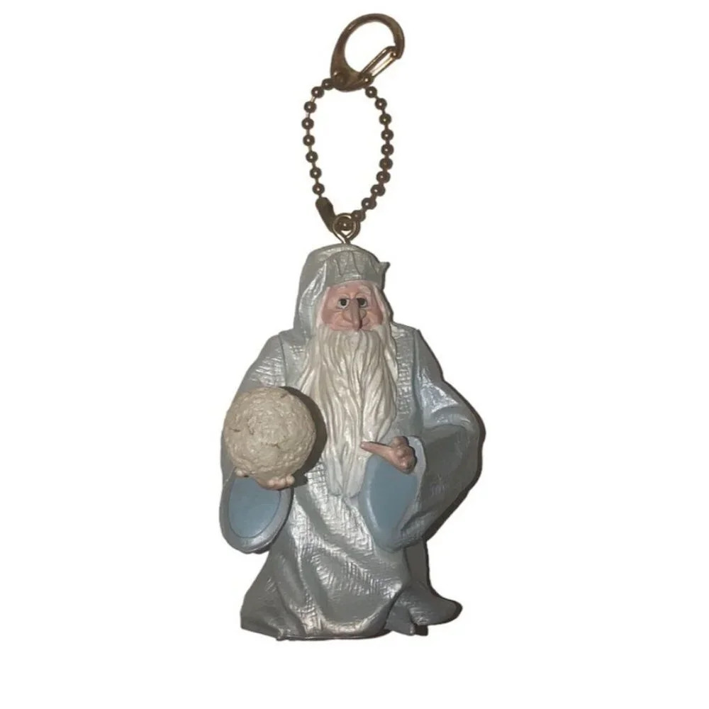 Vintage "Santa Claus is Coming to Town" Winter Warlock ClipOn Christmas Ornament